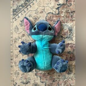 Disney Authentic Lilo & Stitch Soft Blue Stuffed Plush Toy